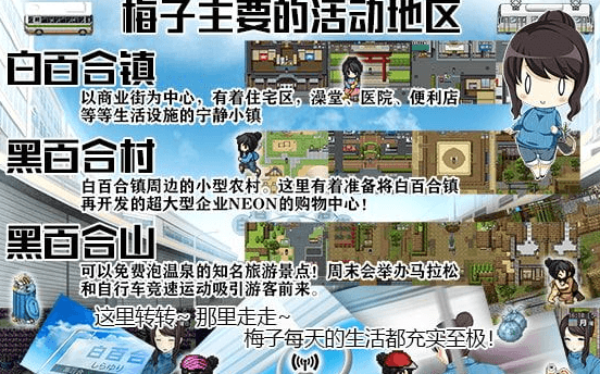 地域活性生存RPG 梅子来了哦,DL官方中文破解PC版