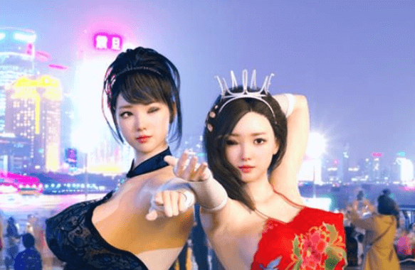 搔浪姐妹 新作的内部游戏,高清CG加动画整合版 全CV